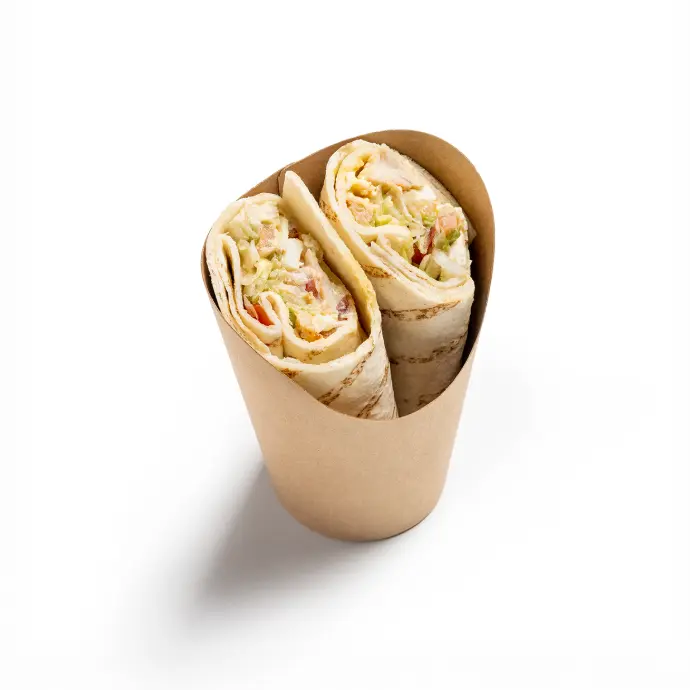 Wrap poulet caesar