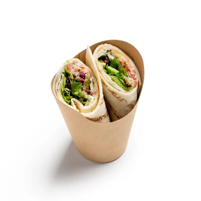 Wrap saumon avocat