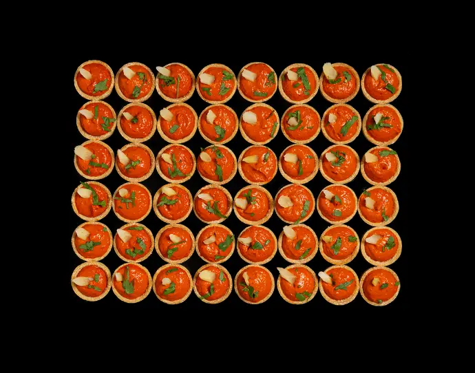 Plateau zakouskis tartelette italienne*48 pc