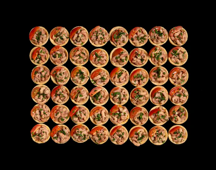 Plateau zakouskis de crevettes*48 pc