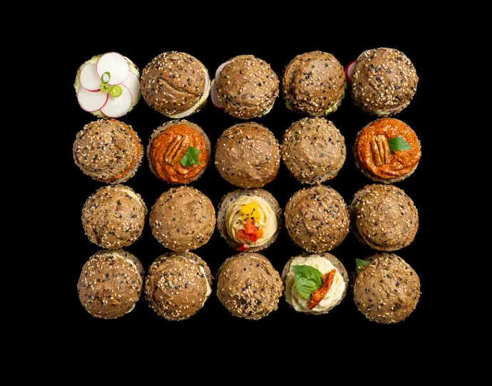 Plateau sandwich fermé vegan sans gluten