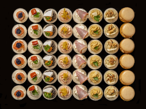 Zakouskis New York 48 stuks