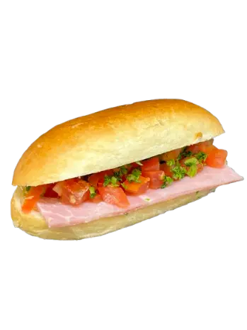 Zachte broodjes ham (min 4 stuks)