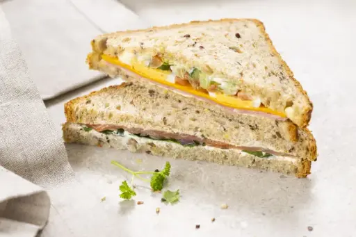 Triangle oeuf bacon