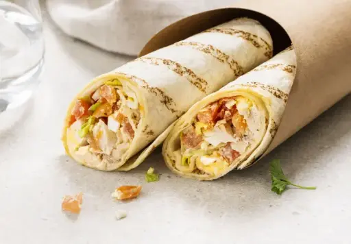 Wrap poulet curry